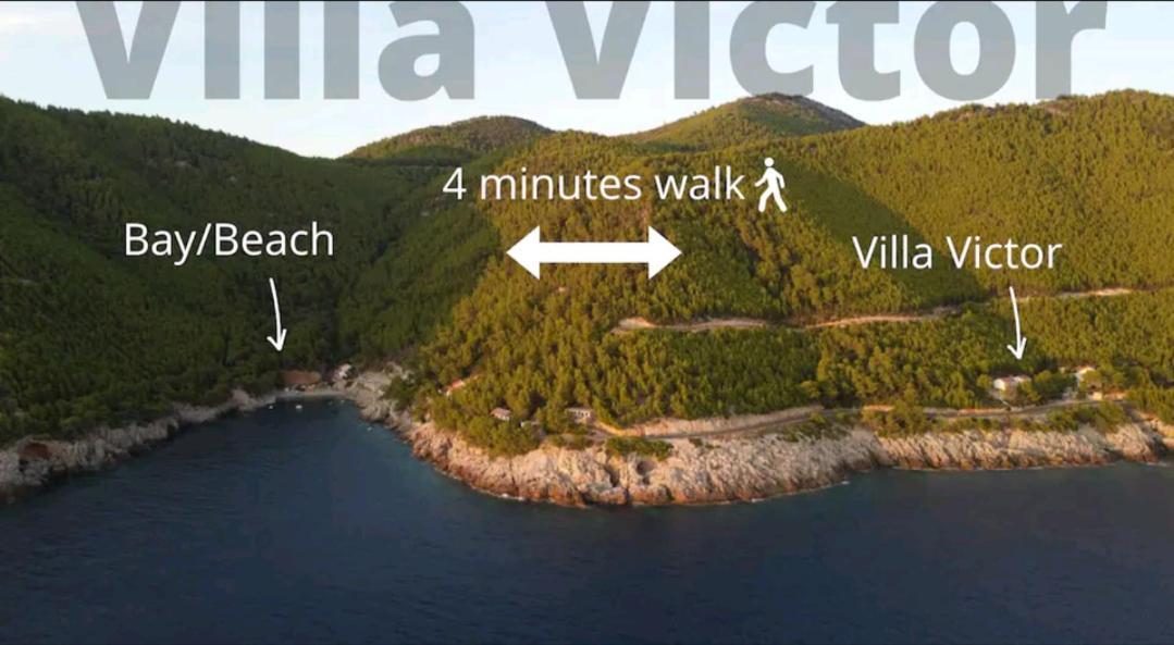 Villa Victor Babino Polje Exterior foto